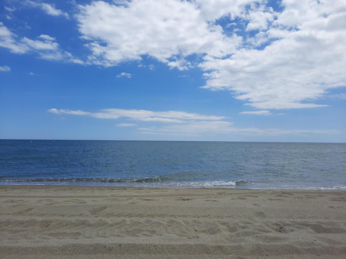 Appartement Vue Mer, Acces Direct Plage, Parking Privatif เลอบาร์กาแรส ภายนอก รูปภาพ
