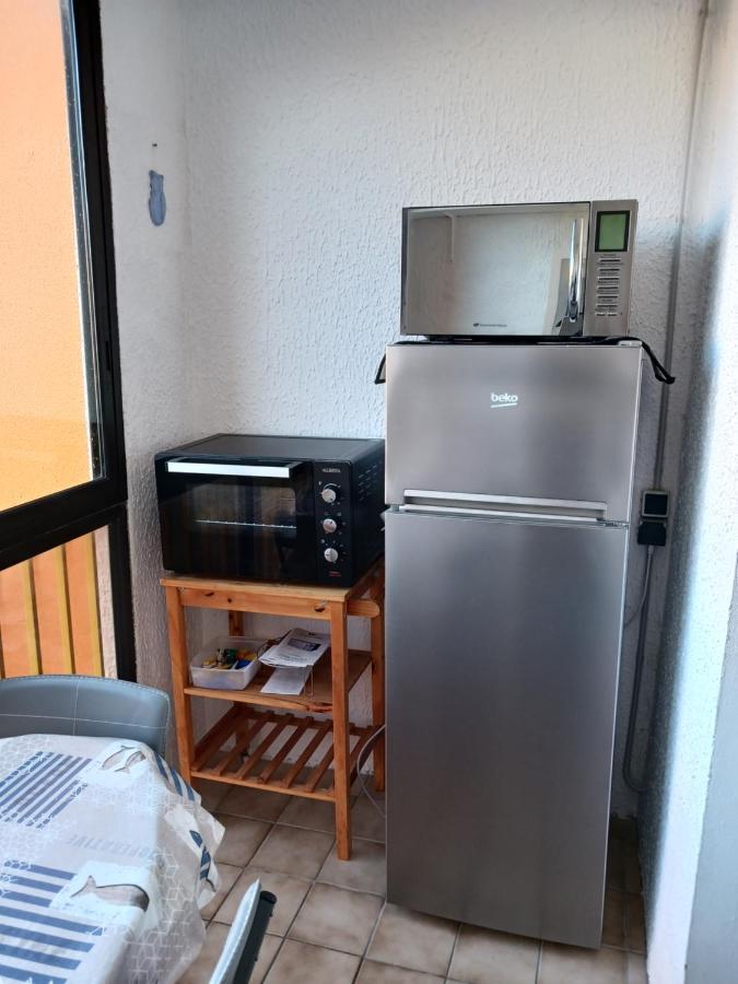Appartement Vue Mer, Acces Direct Plage, Parking Privatif เลอบาร์กาแรส ภายนอก รูปภาพ
